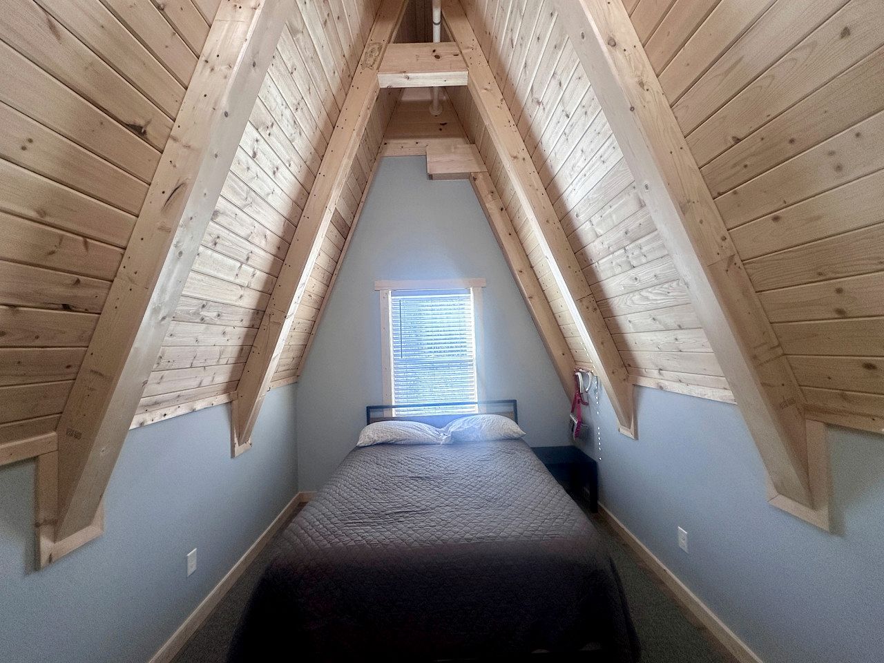 Lakefront A-Frame with Lofted Interior Ideal for Outdoor Activities in Michigan
