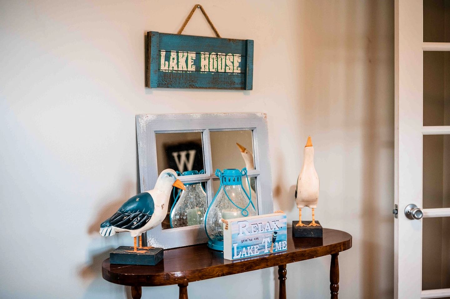 Lakefront Homey Cottage Offering Pristine Views of Cobosseecontee Lake from the Deck in Winthrop, Maine