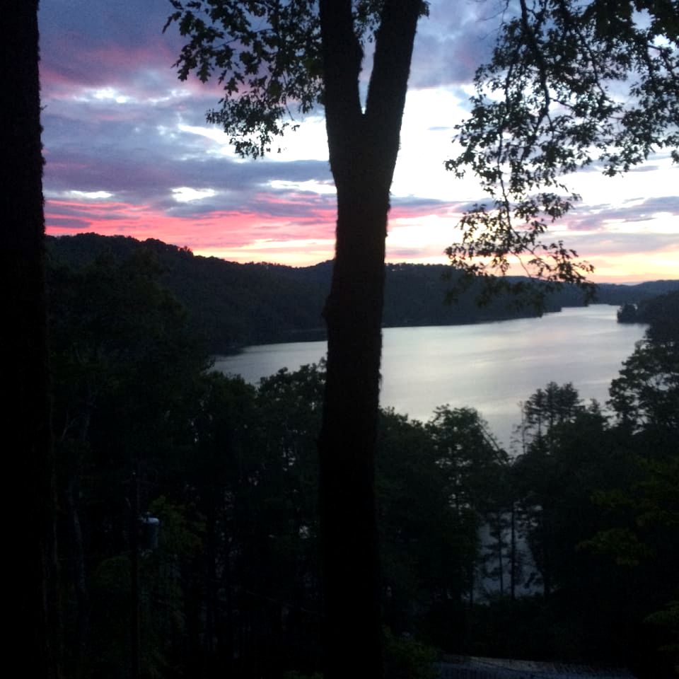 Homey Cottage with Incredible Lake View in the Woods near Cashiers, North Carolina
