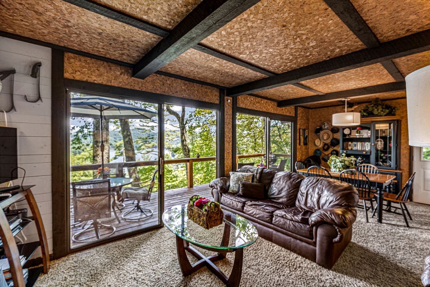 Homey Cottage with Incredible Lake View in the Woods near Cashiers, North Carolina
