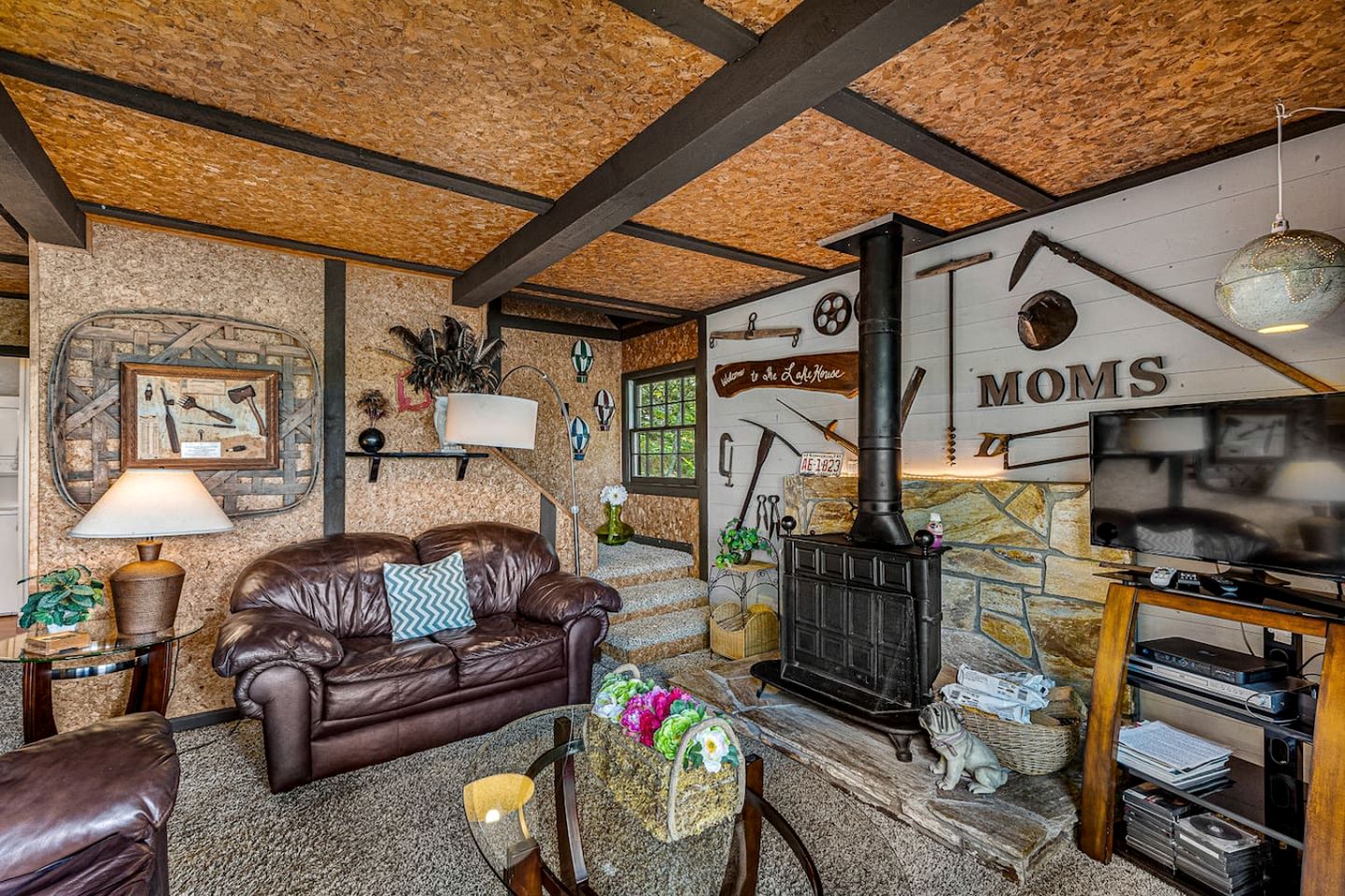 Homey Cottage with Incredible Lake View in the Woods near Cashiers, North Carolina