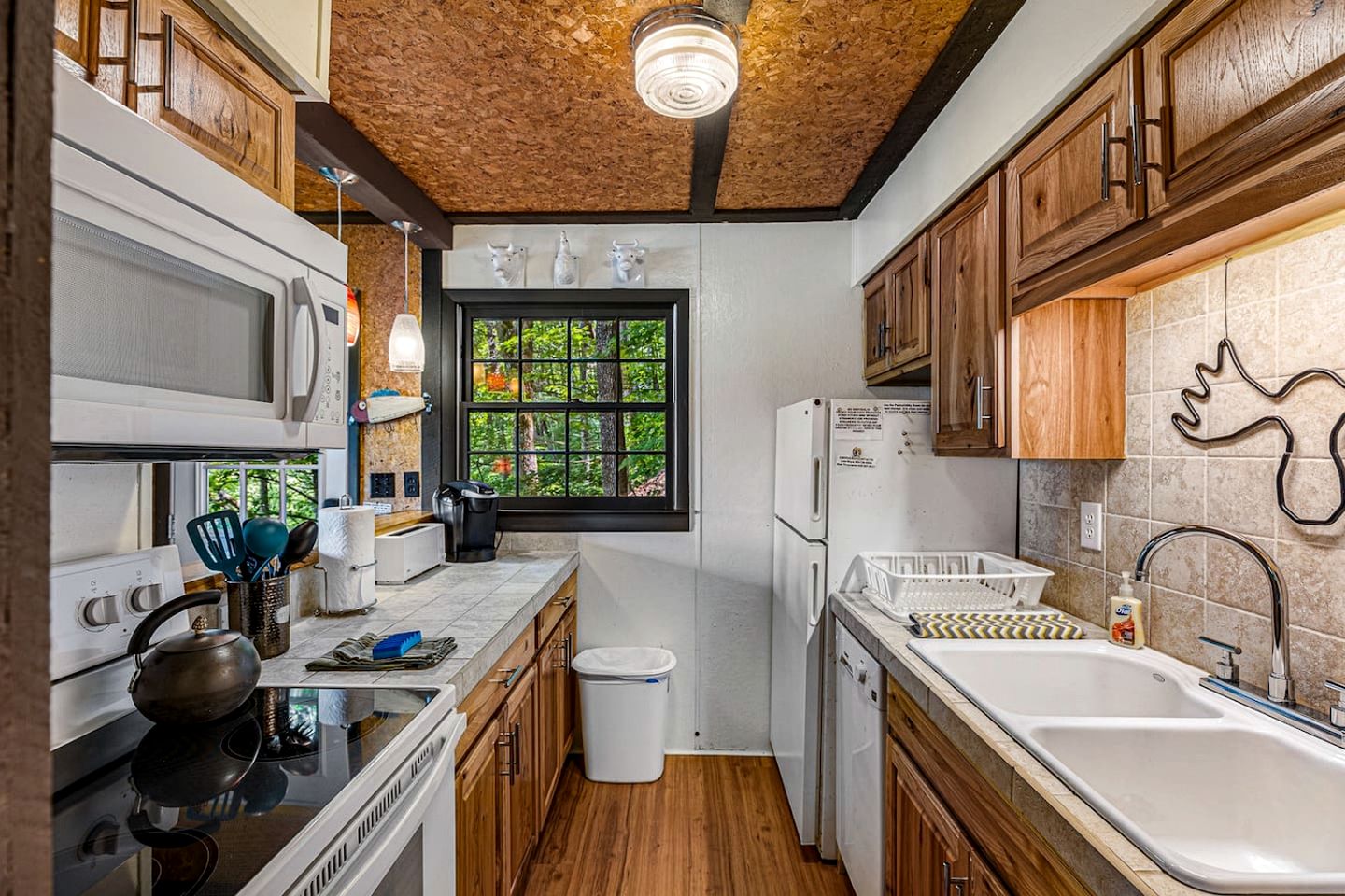 Homey Cottage with Incredible Lake View in the Woods near Cashiers, North Carolina