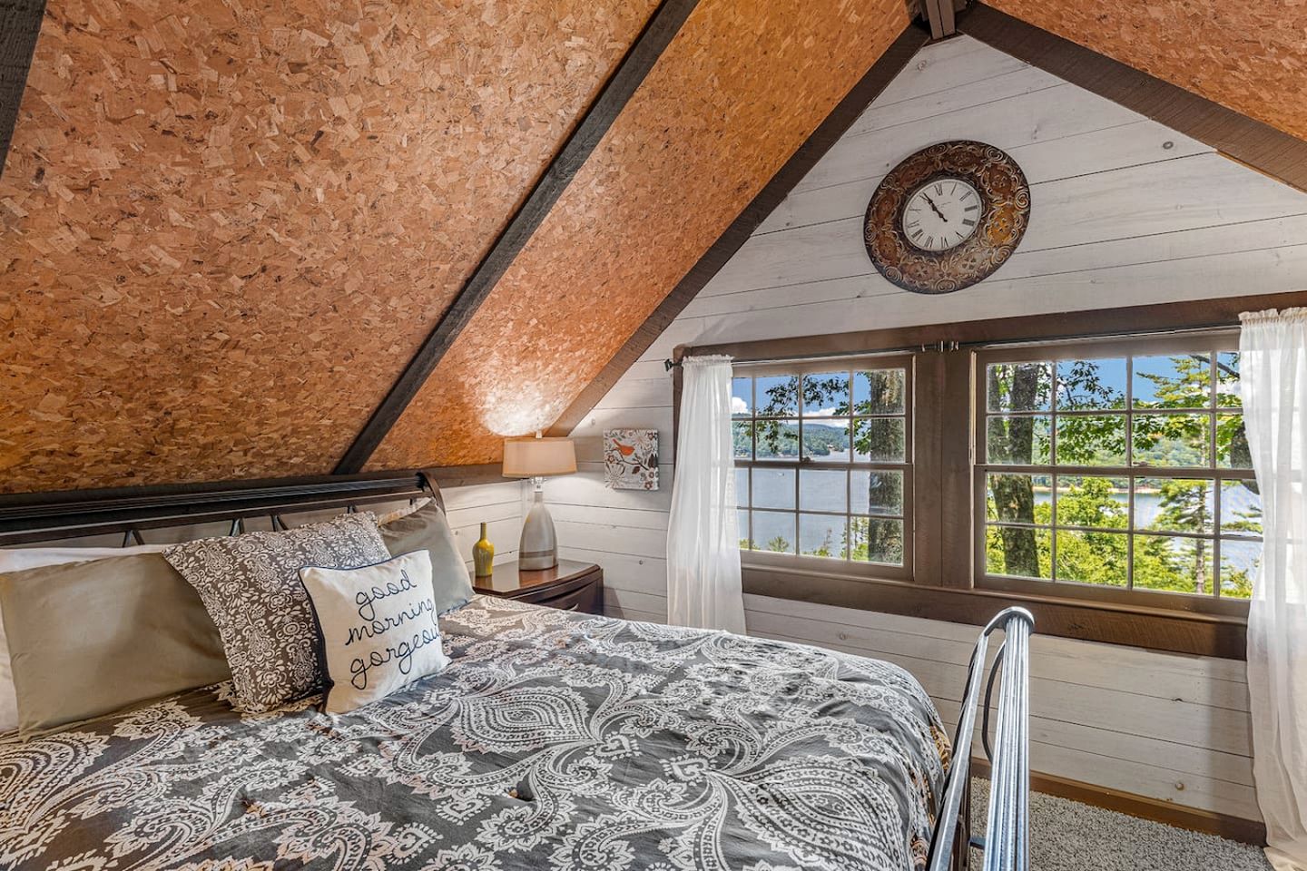 Homey Cottage with Incredible Lake View in the Woods near Cashiers, North Carolina