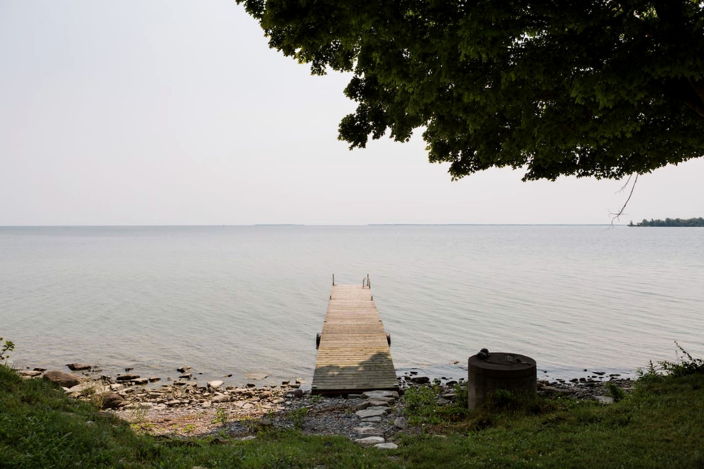 Lakefront Cottage with Private Dock and Luminous Minimalist Interior in Tennessee
