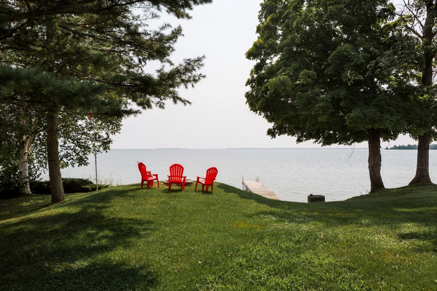Lakefront Cottage with Private Dock and Luminous Minimalist Interior in Tennessee