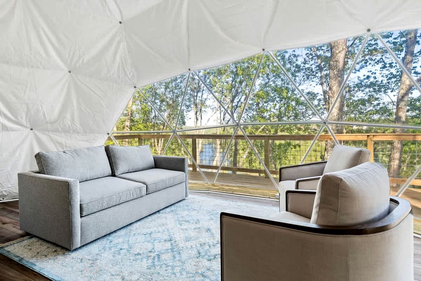 Lakefront Dome with Private Deck and Amazing Hiking Trails in Tennessee