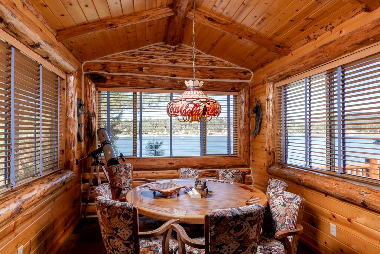 Outstanding Lake Cabin with Hot-Tub, Views and Game Room in California