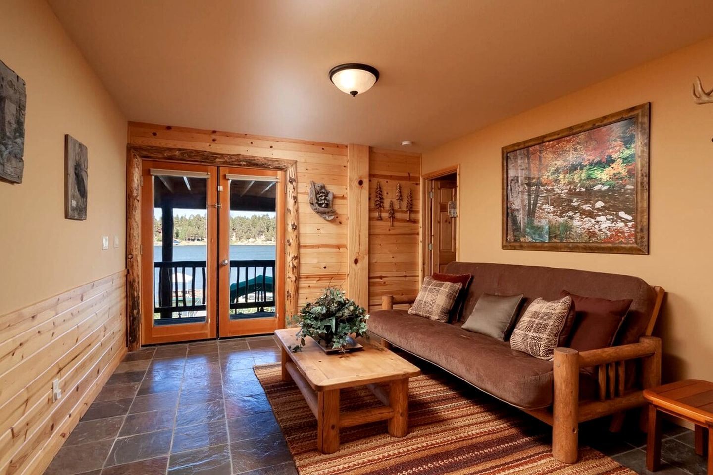 Outstanding Lake Cabin with Hot-Tub, Views and Game Room in California