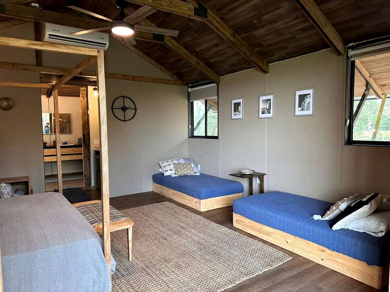 Lakefront Glamping Escape in Bashrop, Texas for Weekends Away in Nature