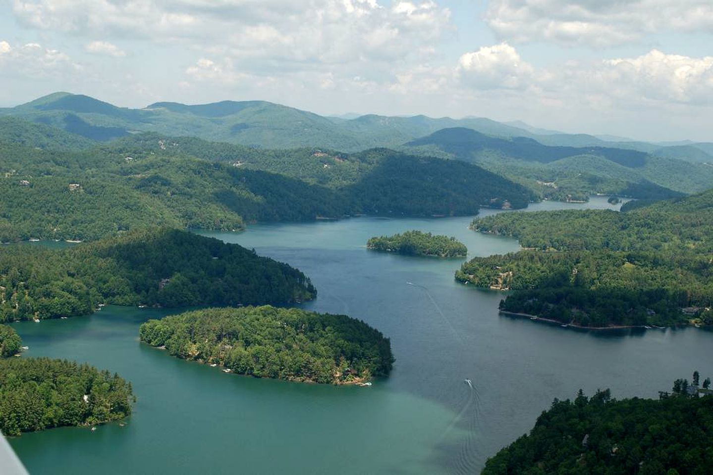 Lakefront Vacation Rental with a Private Dock on Lake Glenville, North Carolina