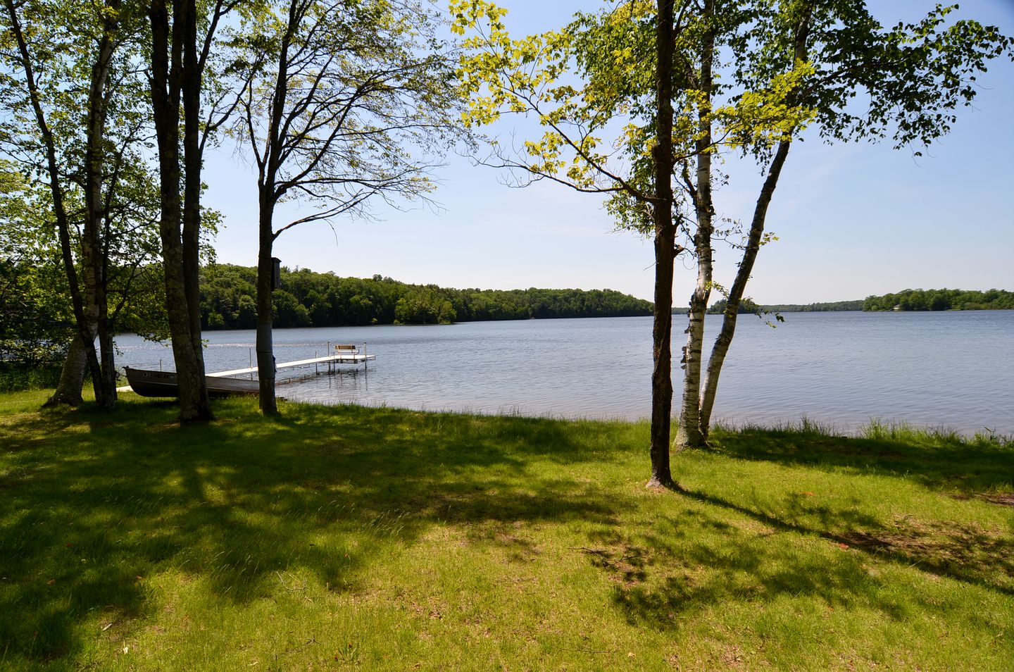 Lake Cabin with Stunning Sunset Views and Private Yard in Cable, Wisconsin