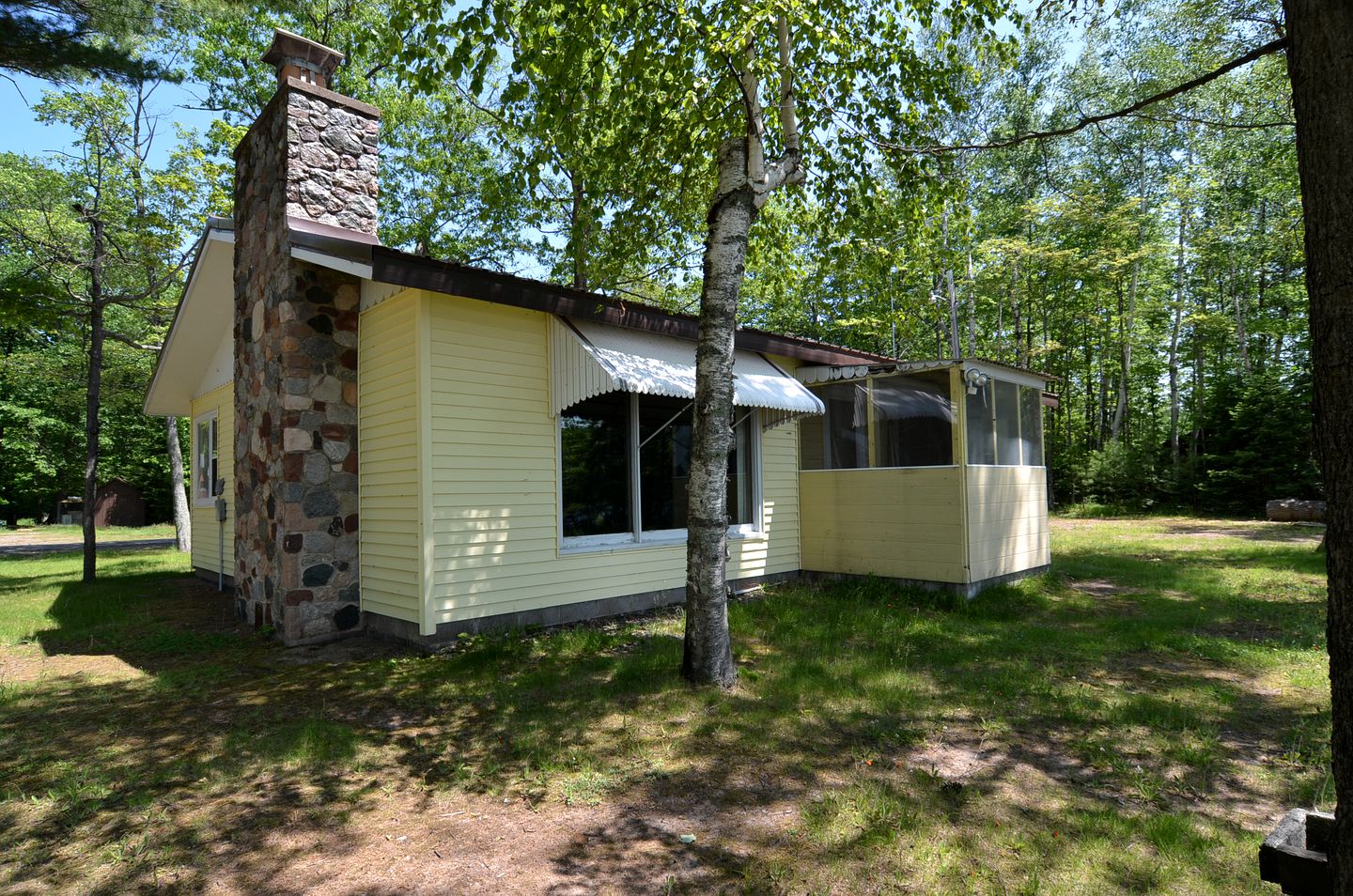 Lake Cabin with Stunning Sunset Views and Private Yard in Cable, Wisconsin
