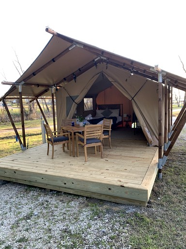 Safari Tents (United States of America, Onalaska, Texas)