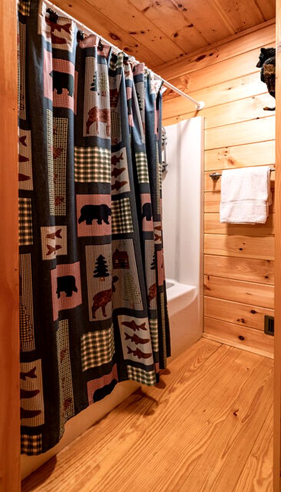 Lakeside Log Cabin in Topton, North Carolina, Perfect for Recharging your Batteries in Nature