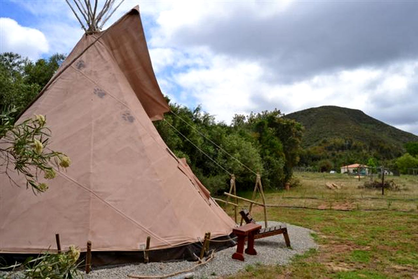 Luxury Camping Tipi Rental near the Robertson Wine Valley, South Africa