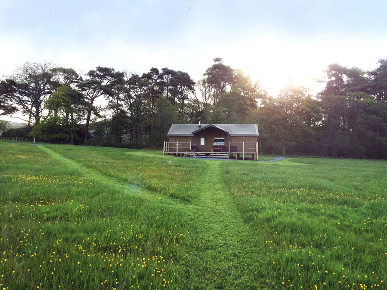 Secluded Tented Cabin Located in the Bowland Forest of Lancashire, England