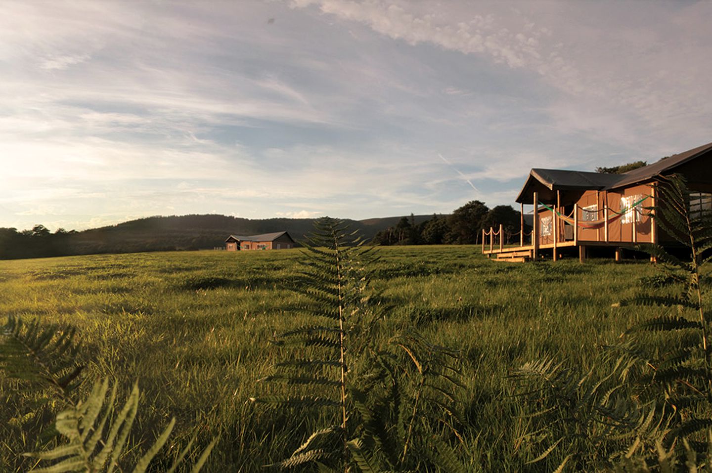 Secluded Tented Cabin Located in the Bowland Forest of Lancashire, England