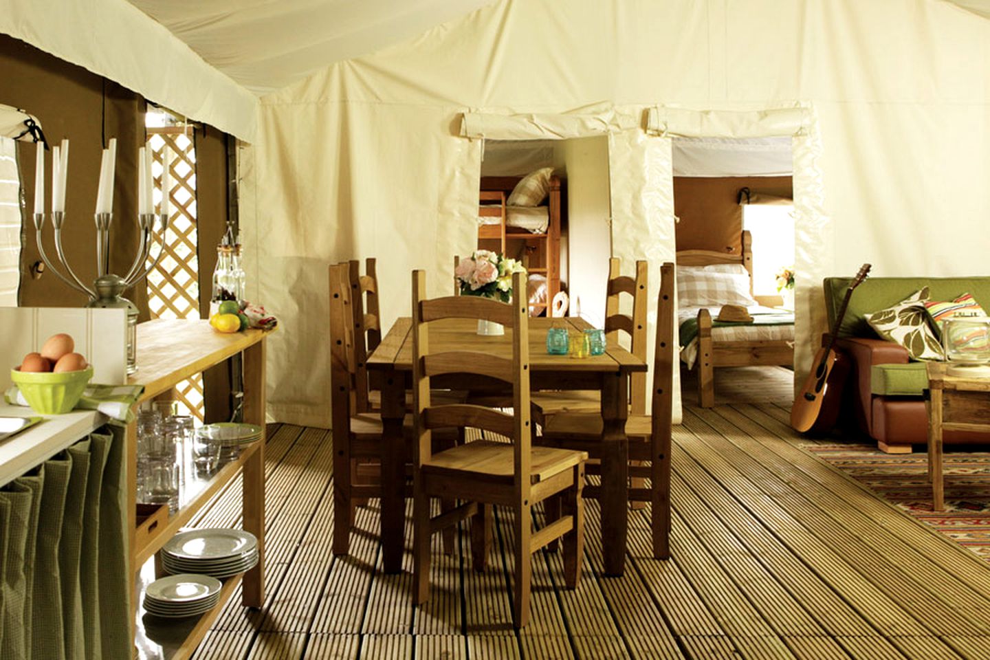 Secluded Tented Cabin Located in the Bowland Forest of Lancashire, England