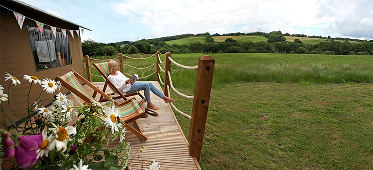 Tented Cabins (Kittisford Barton, England, United Kingdom)