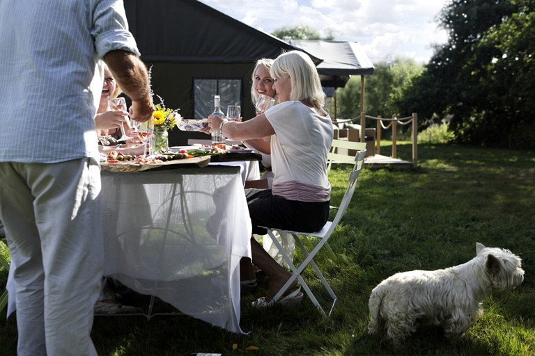 Tented Cabins (Sweffling, England, United Kingdom)