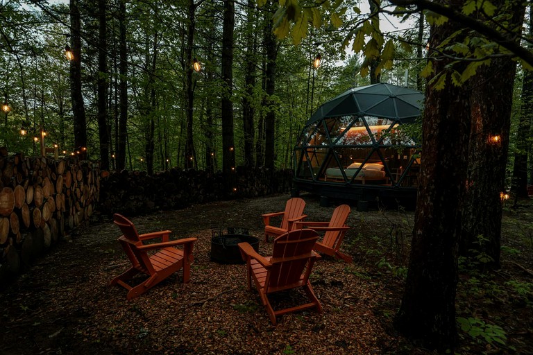 Cozy Dome Near Desert of Maine, Maine