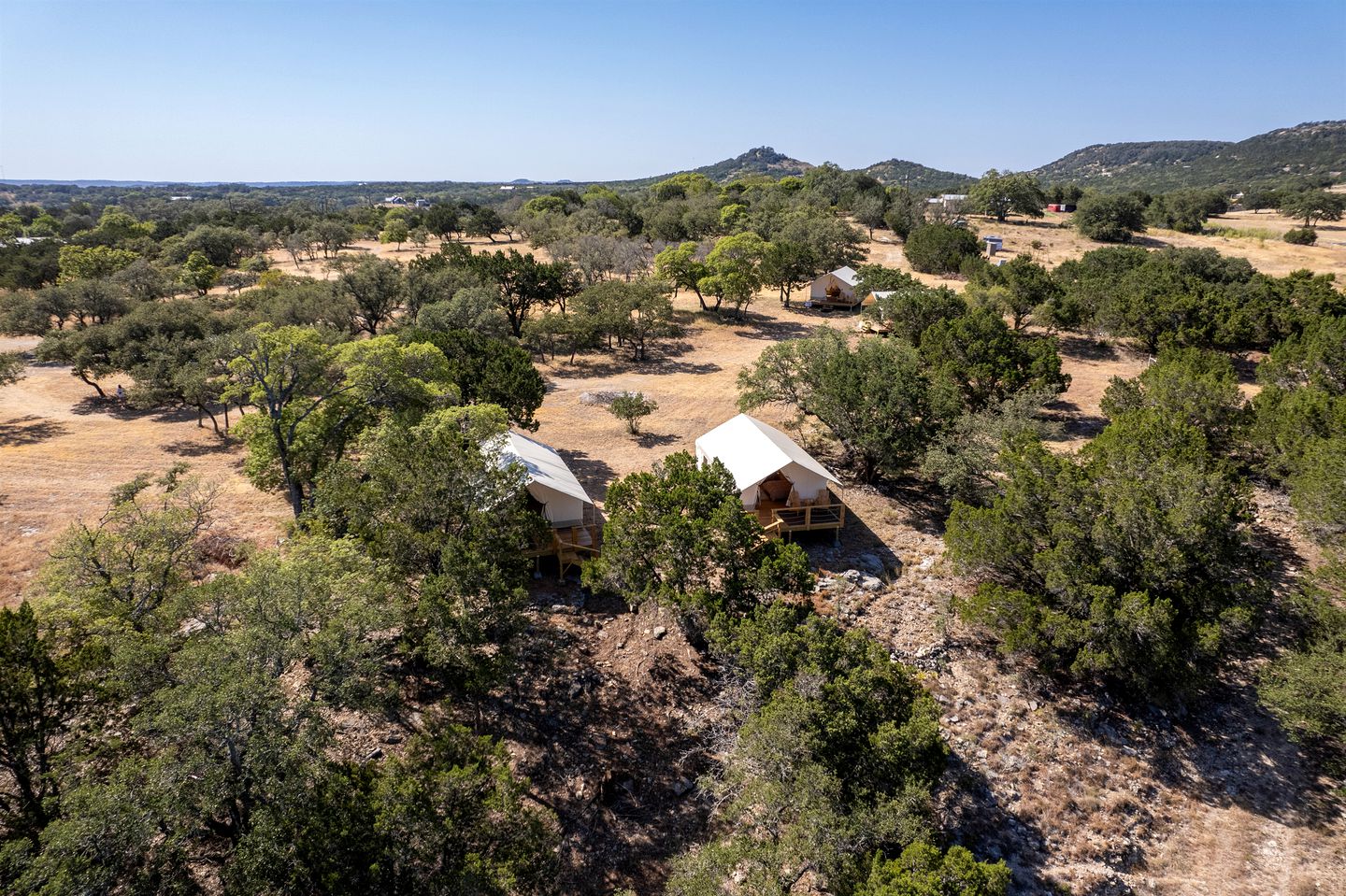 Large Pet Friendly Safari Tent, Perfect for Glamping in Texas