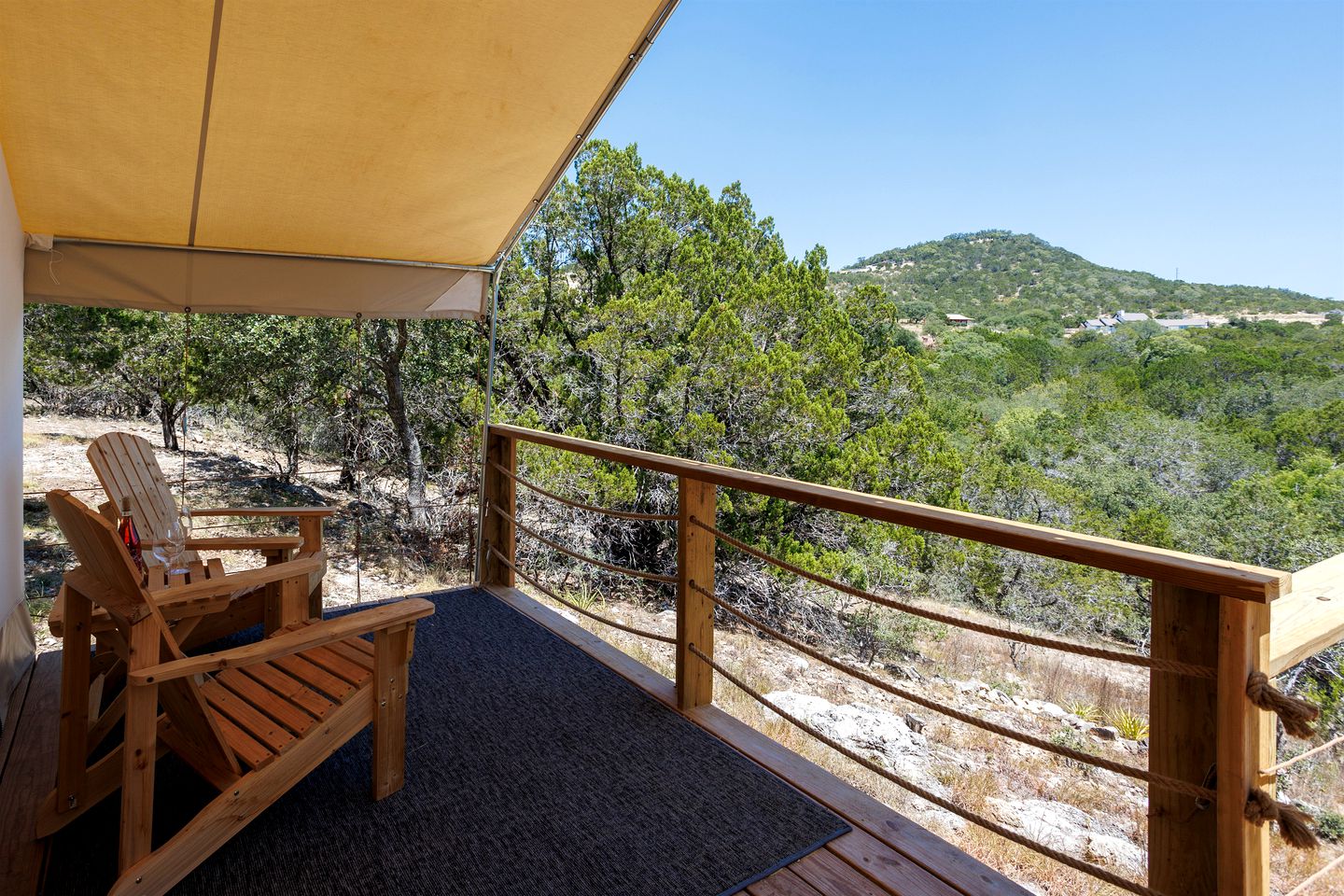 Large Pet Friendly Safari Tent, Perfect for Glamping in Texas