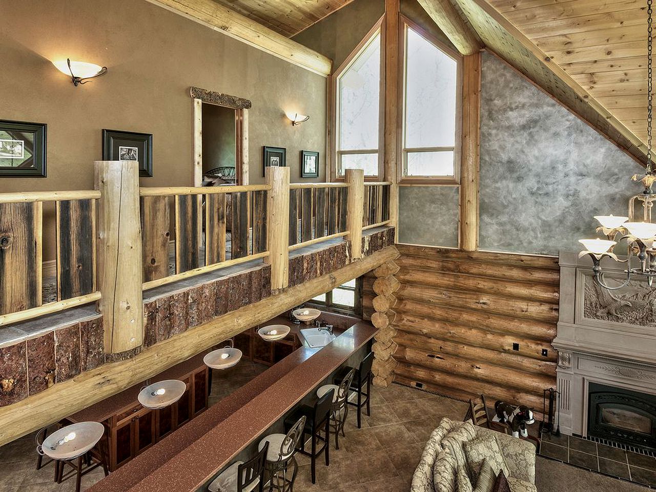 Large Vega Lake Colorado Luxury Log Cabin, Log Cabins, Collbran, United