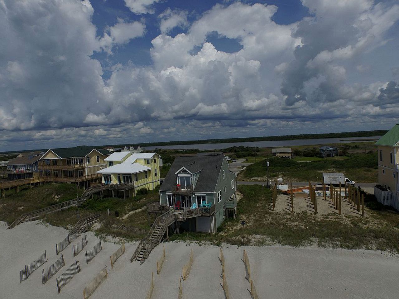 Oceanfront Cottage Rental with Stunning Beach Views on Topsail Island, North Carolina