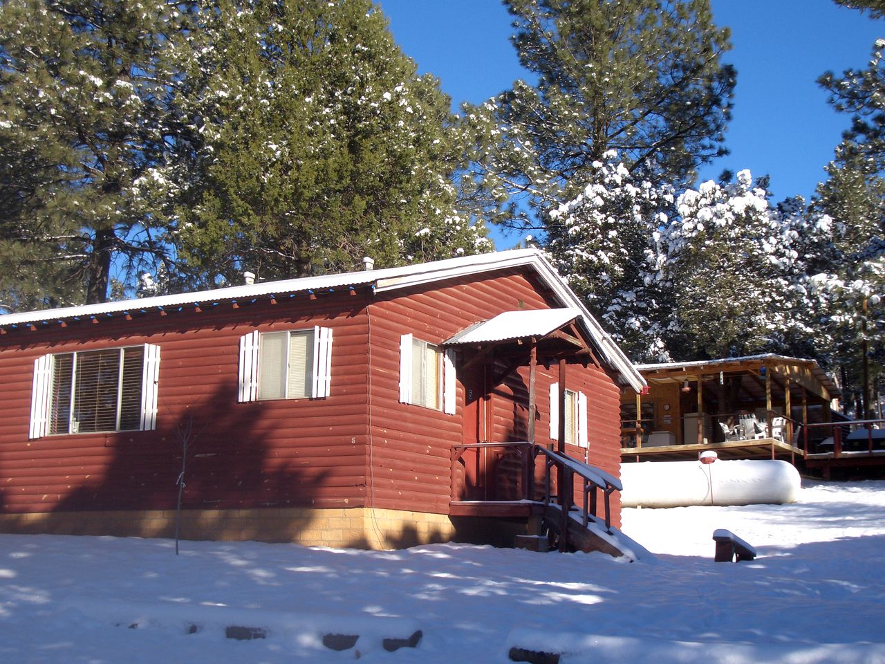Mountain Cabin overlooking James Canyon, New Mexico