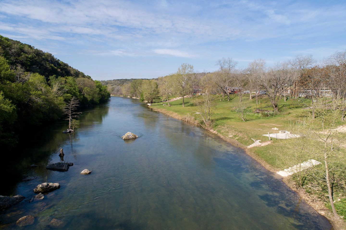 Texas River Glamping near New Braunfels and Gruene