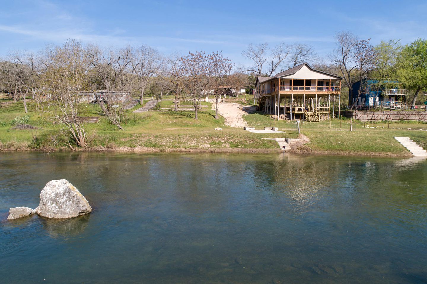 Texas River Glamping near New Braunfels and Gruene