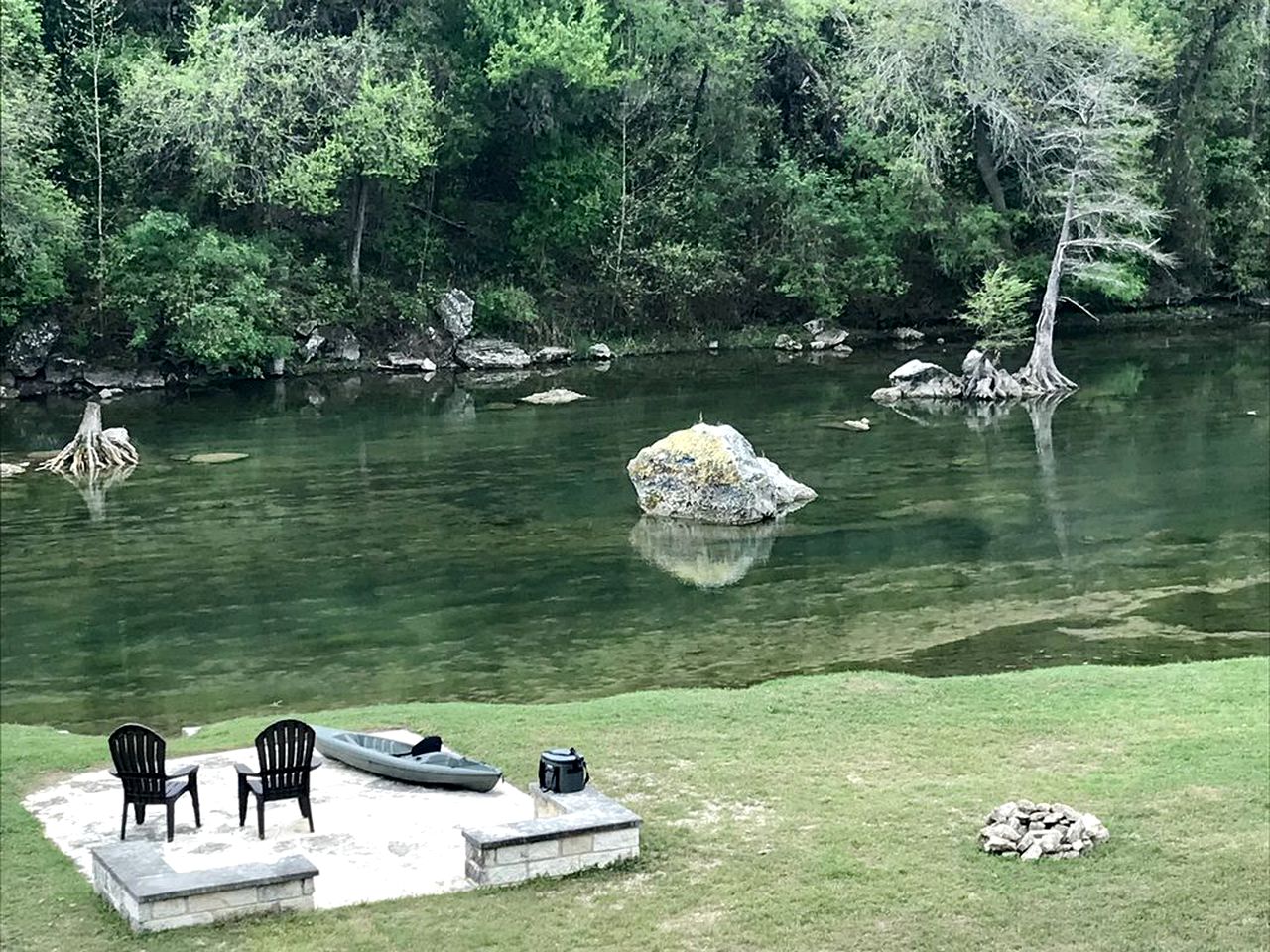 Texas River Glamping near New Braunfels and Gruene