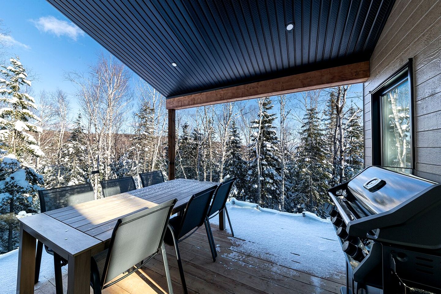 Incredible Modern Cottage with Fire Pit, Hot-tub and Foosball in Charlevoix, Michigan