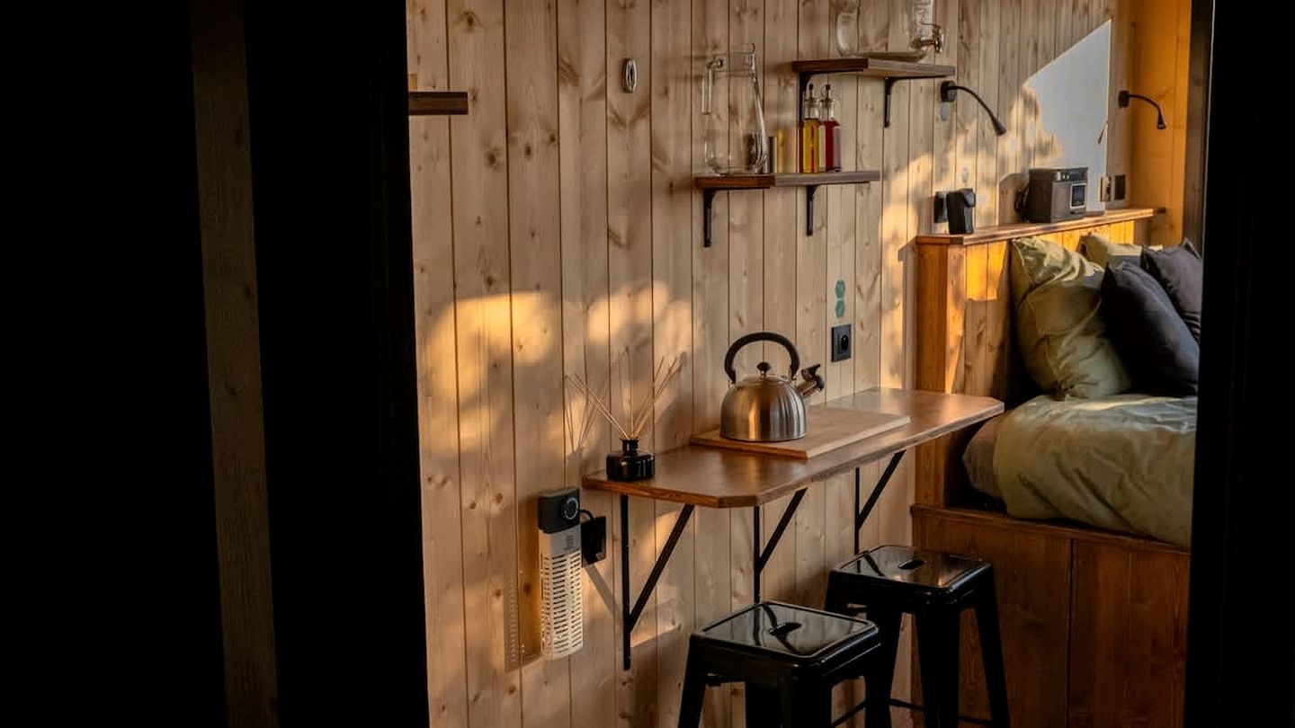 Charming Eco-Friendly Tiny Home with Mediterranean Horizon Views Near Céret | France