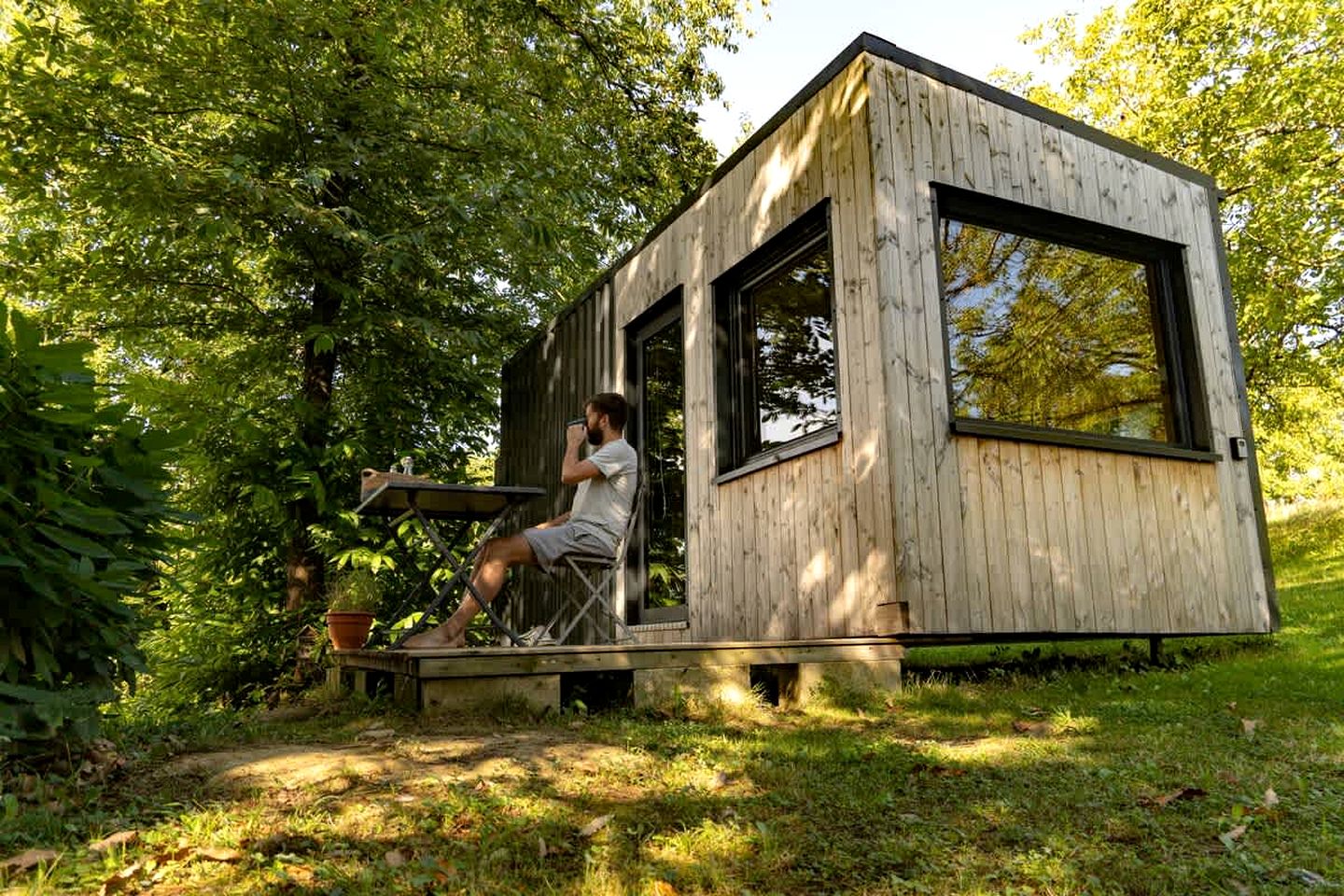 Panoramic Eco-Lodge with Orchard & Animal Friends Near Saint-André-en-Royans | Vercors, France