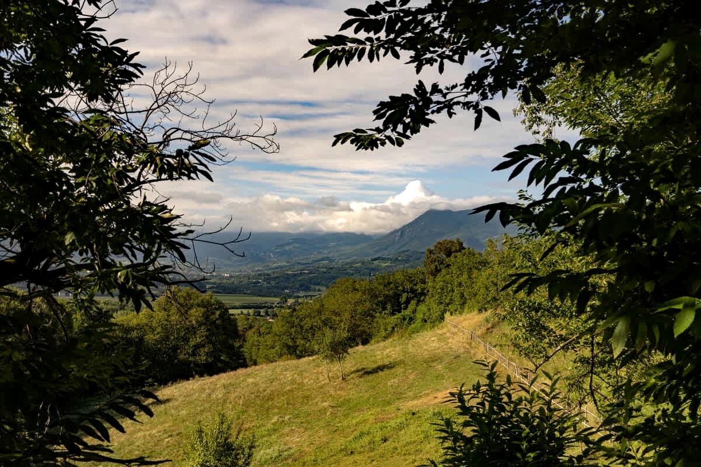 Panoramic Eco-Lodge with Orchard & Animal Friends Near Saint-André-en-Royans | Vercors, France