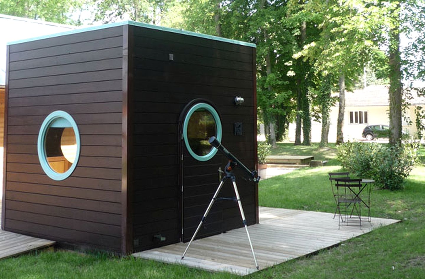 Unusual Cube-Shaped Vacation Rentals in French Countryside near Paris