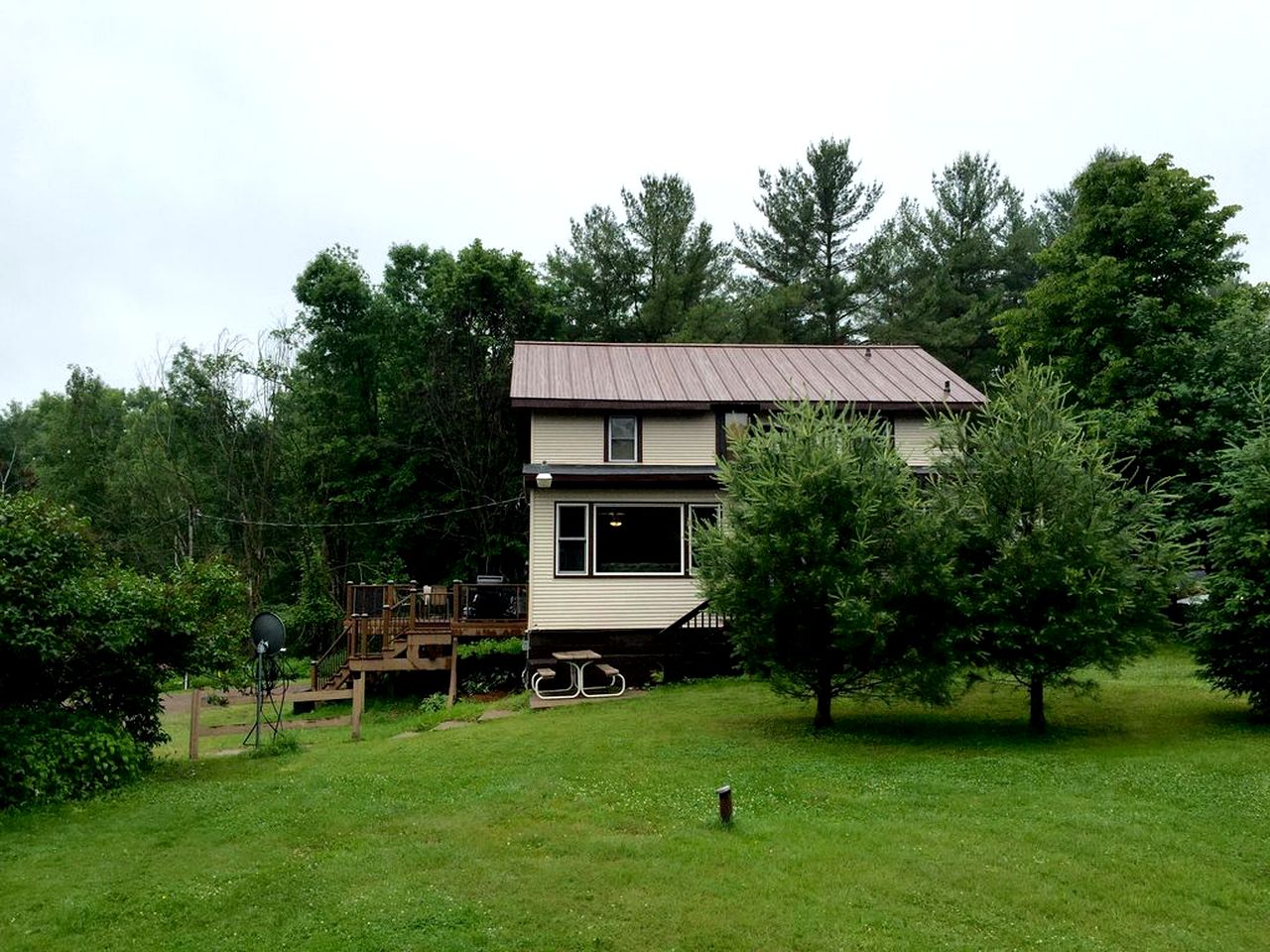 Secluded Rental on Long Lake, Wisconsin