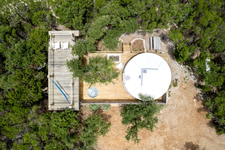 Yurts (United States of America, Wimberley, Texas)