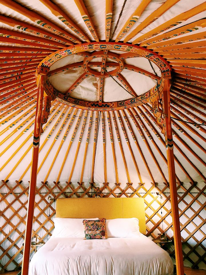 Beautiful Romantic Yurt Surrounded by Nature in Wimberley, Texas