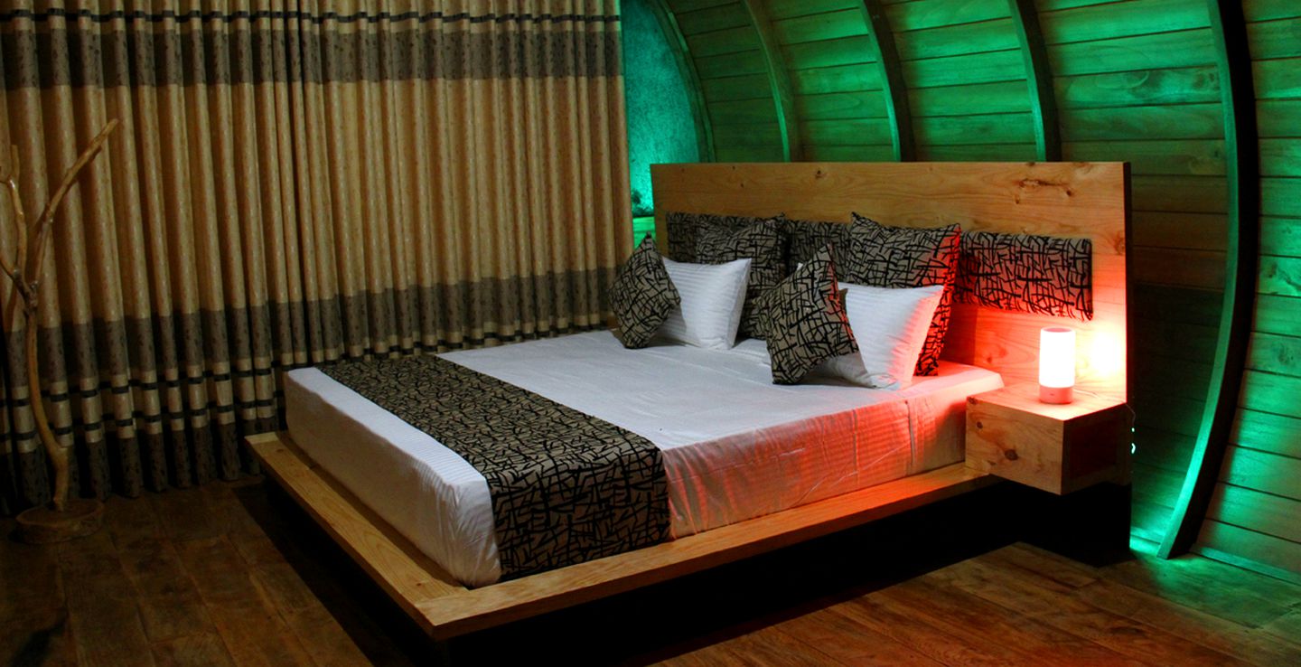 Unique Luxury Pod Cabin Getaway Surrounded by Jungle Views in Palatupana, Sri Lanka
