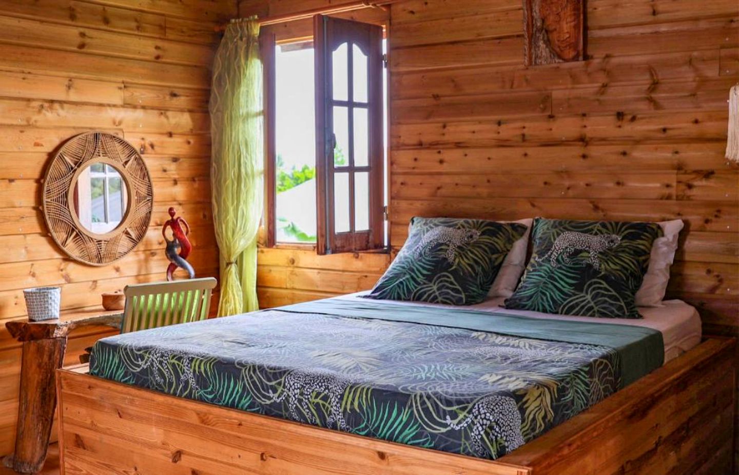 Authentic Creole-Inspired Cottage with Shared Pool Near Sainte-Rose, Guadeloupe