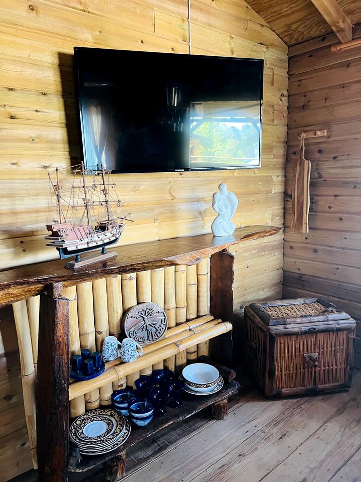 Charming Marine-Style Suite with Natural Wood Décor Near Sainte-Rose, Guadeloupe