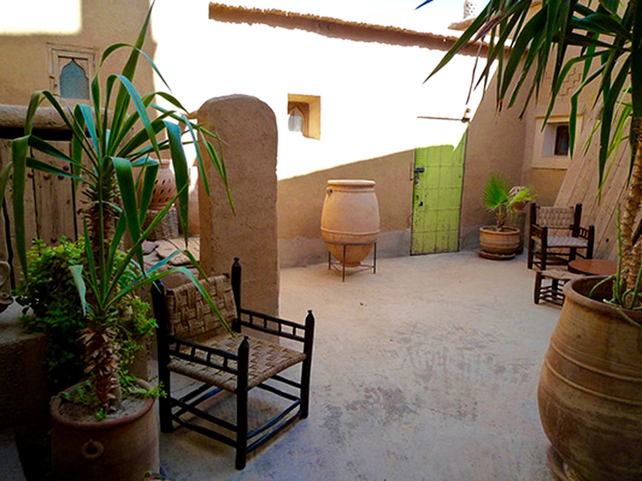 Stunning Romantic Getaway Accommodation in the Desert Oasis of Skoura, Morocco