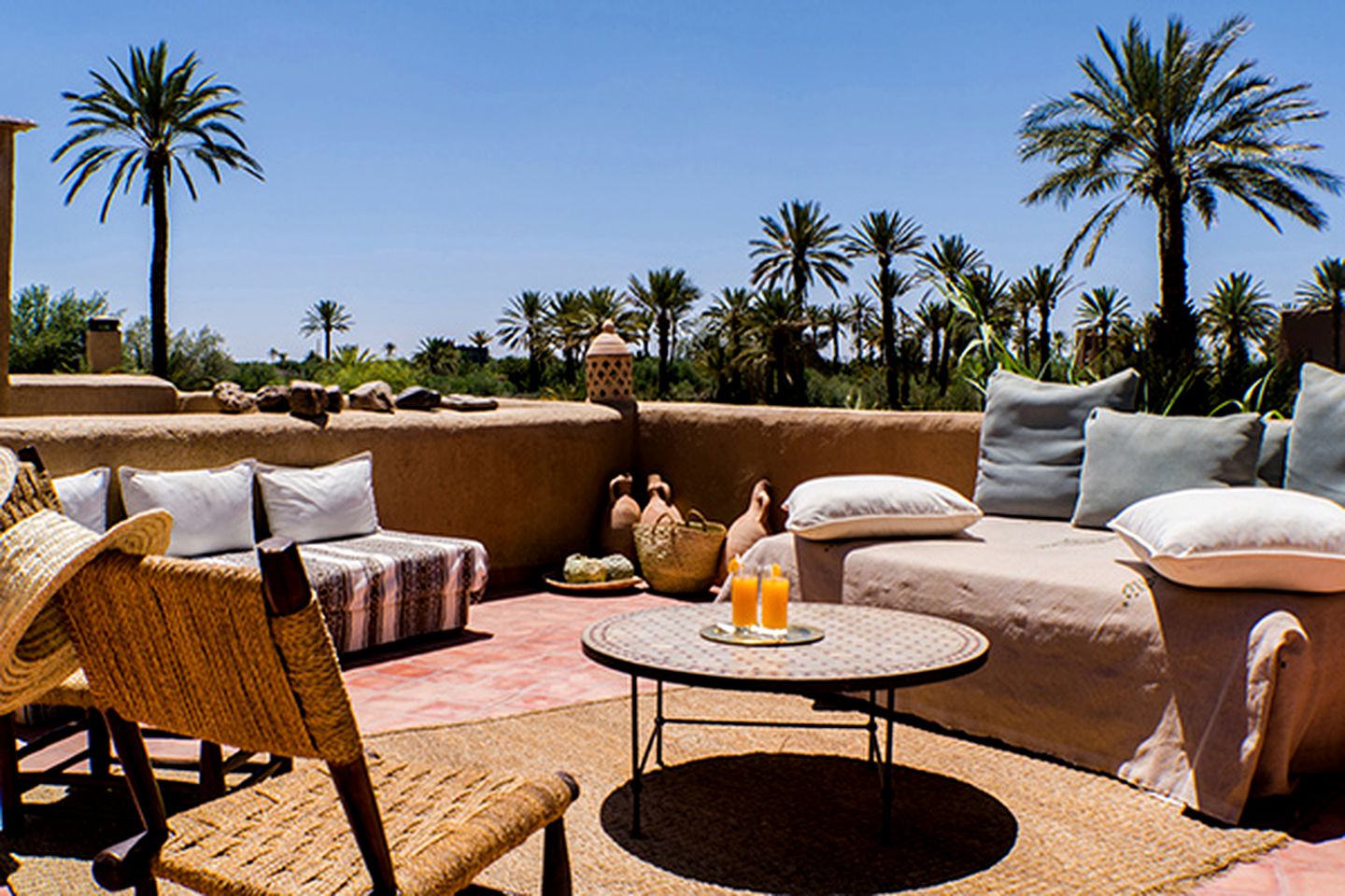 Stunning Romantic Getaway Accommodation in the Desert Oasis of Skoura, Morocco