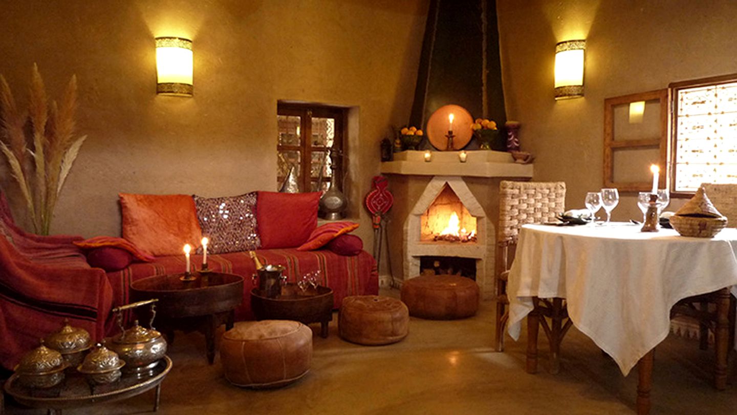 Stunning Bed and Breakfast Accommodation in an Oasis near Ouarzazate, Morocco