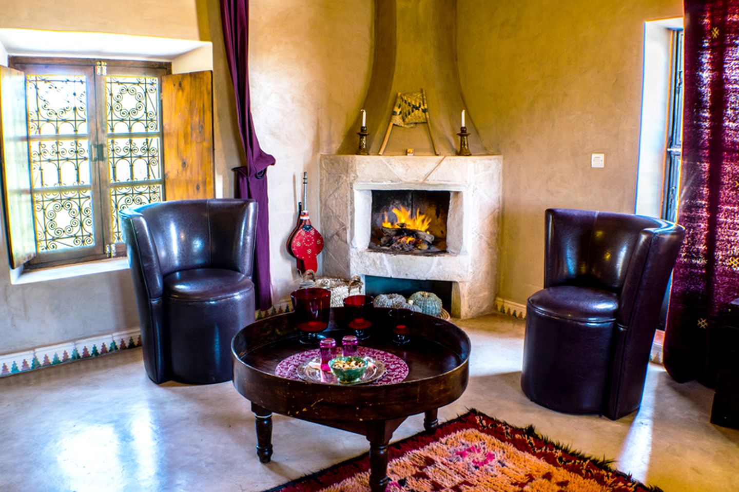 Berber-Inspired Accommodation with Breakfast Included in Skoura, Morocco