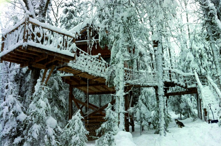 Tree Houses (Nominingue, Quebec, Canada)