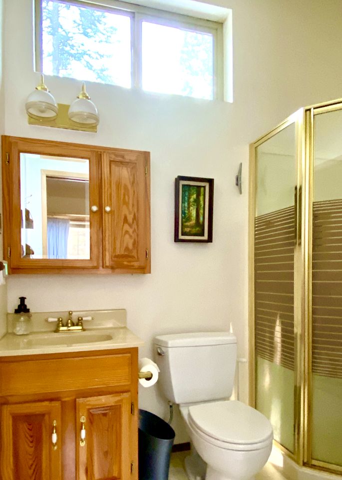 Cozy Cabin in Lush Forest with Shared Pool near Bear Valley Ski Resort in Arnold, California